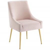 Furniture Dining Table Set And Design Modern Metal Restaurant Cafe Gold Decoration Pink Velvet Chair