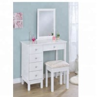 Vanity makeup dresser table with mirror