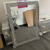 High Quality Crushed Diamond Decor Wall Mirror