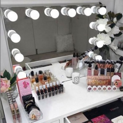 High Quality Vanity Hollywood Makeup Mirror With Bright LED Lights